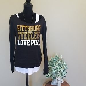 Victoria's Secret Pink Pittsburgh Steelers Sweatsh